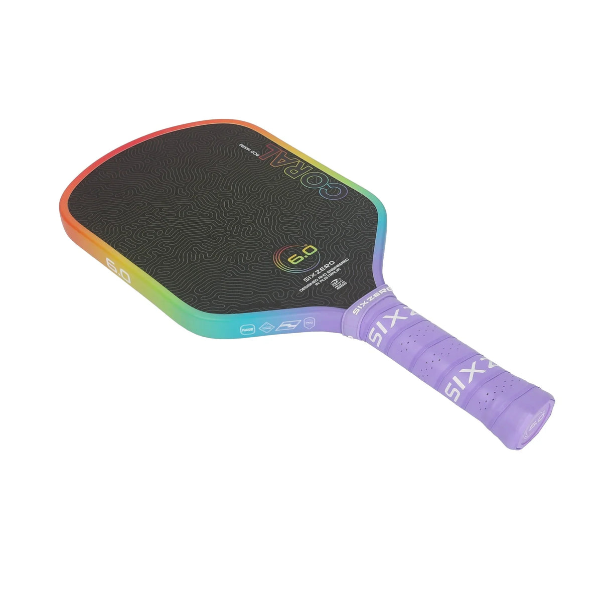 Six Zero Coral Pickleball Paddle