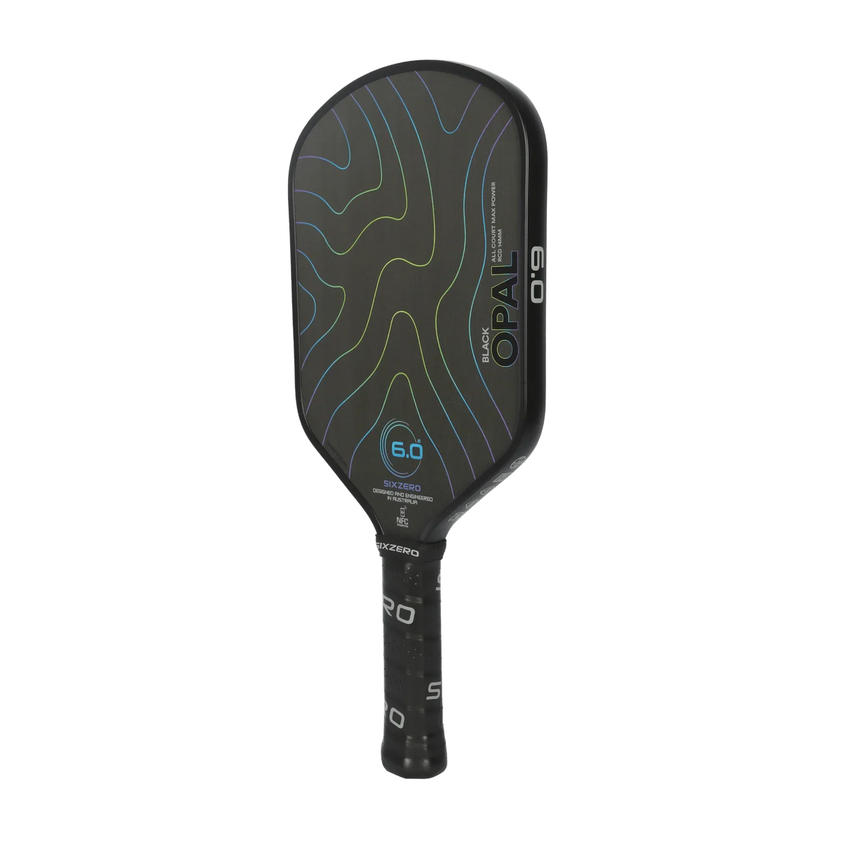 Six Zero Black Opal Pickleball Paddle