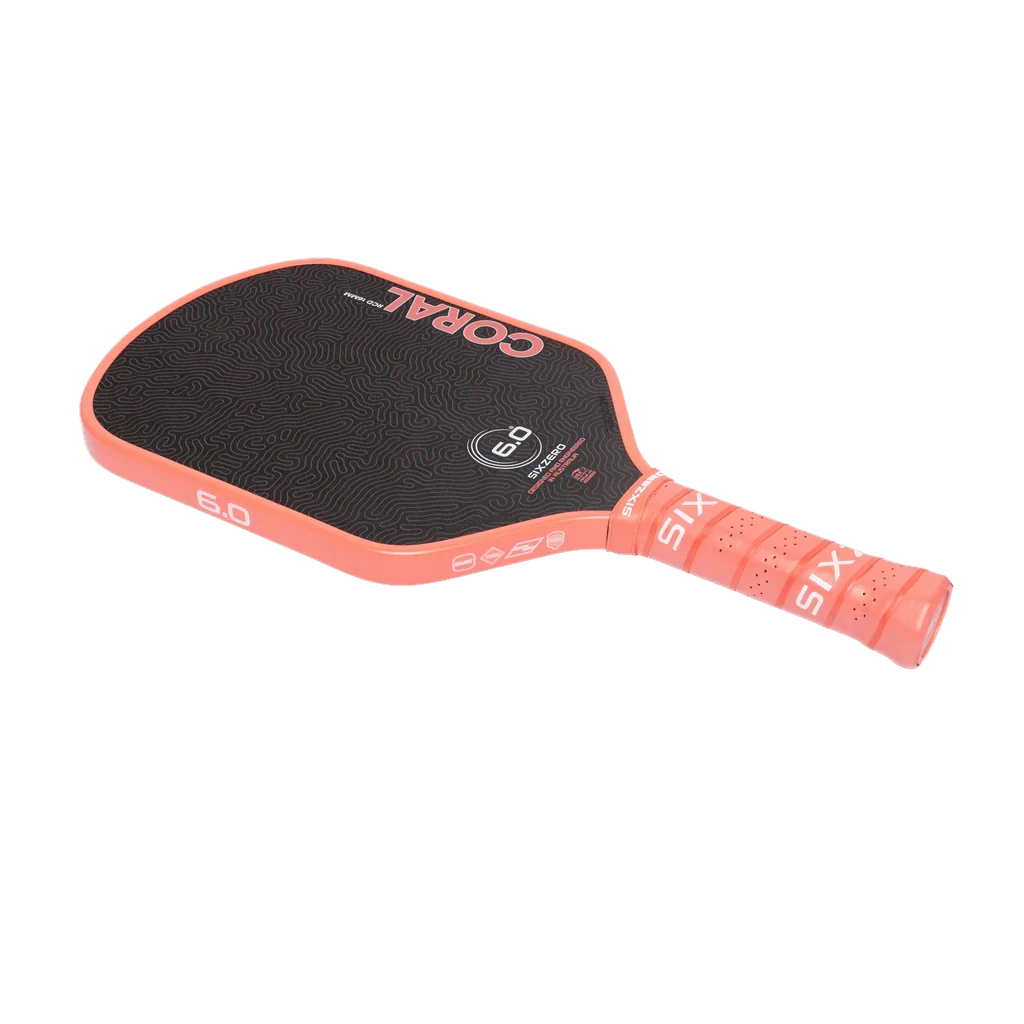 Six Zero Coral Pickleball Paddle