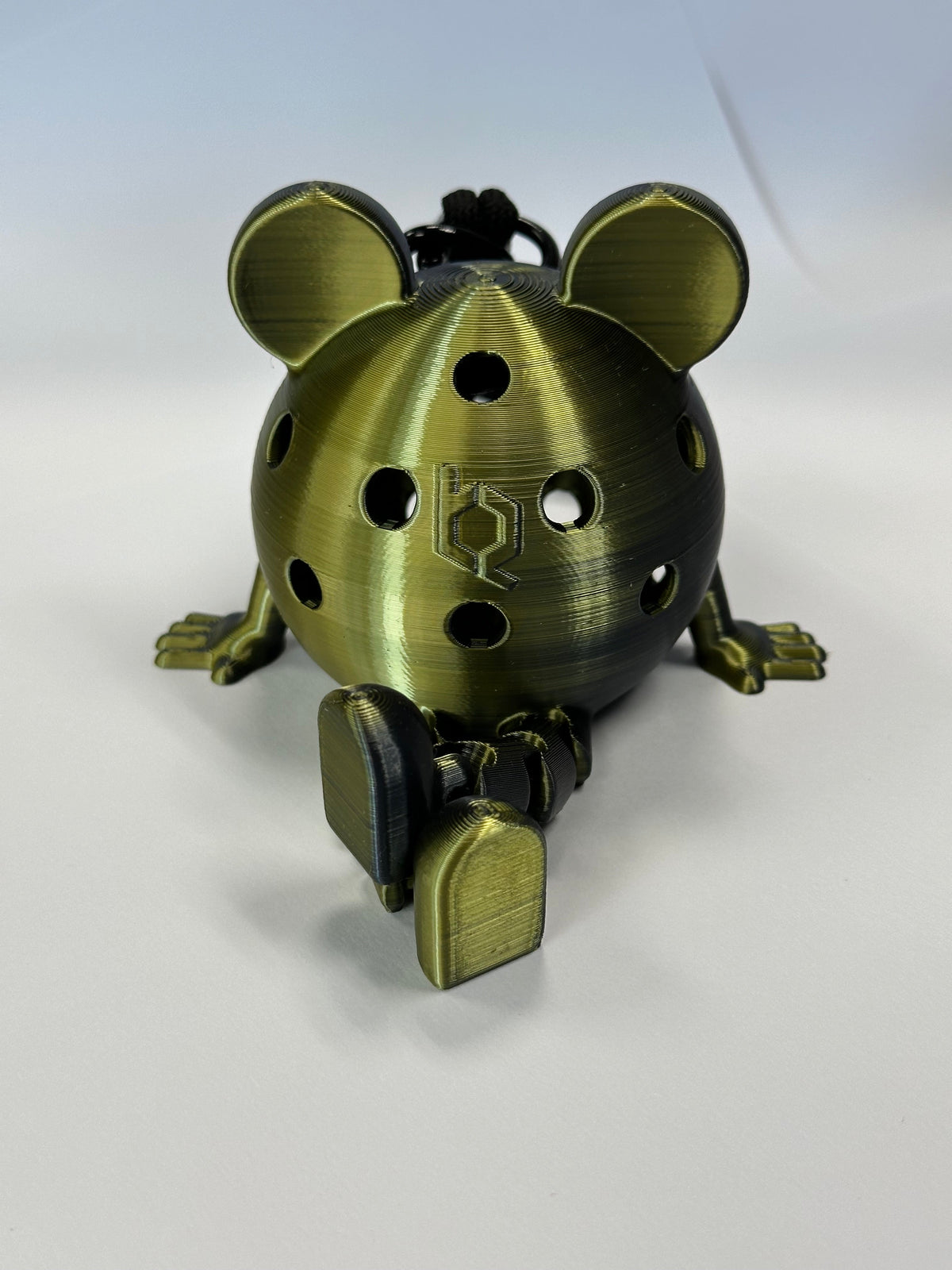 Pickleball Pip – 3D Printed Articulated Pickleball Mascot & Keychain