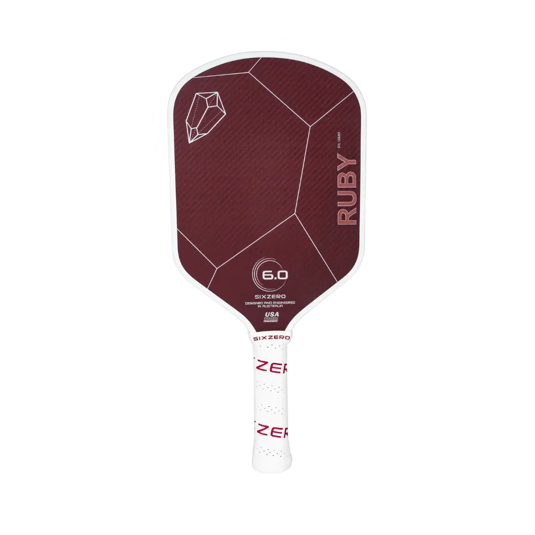 Six Zero Pickleball Paddles Six Zero Ruby 16mm Pickleball Paddle