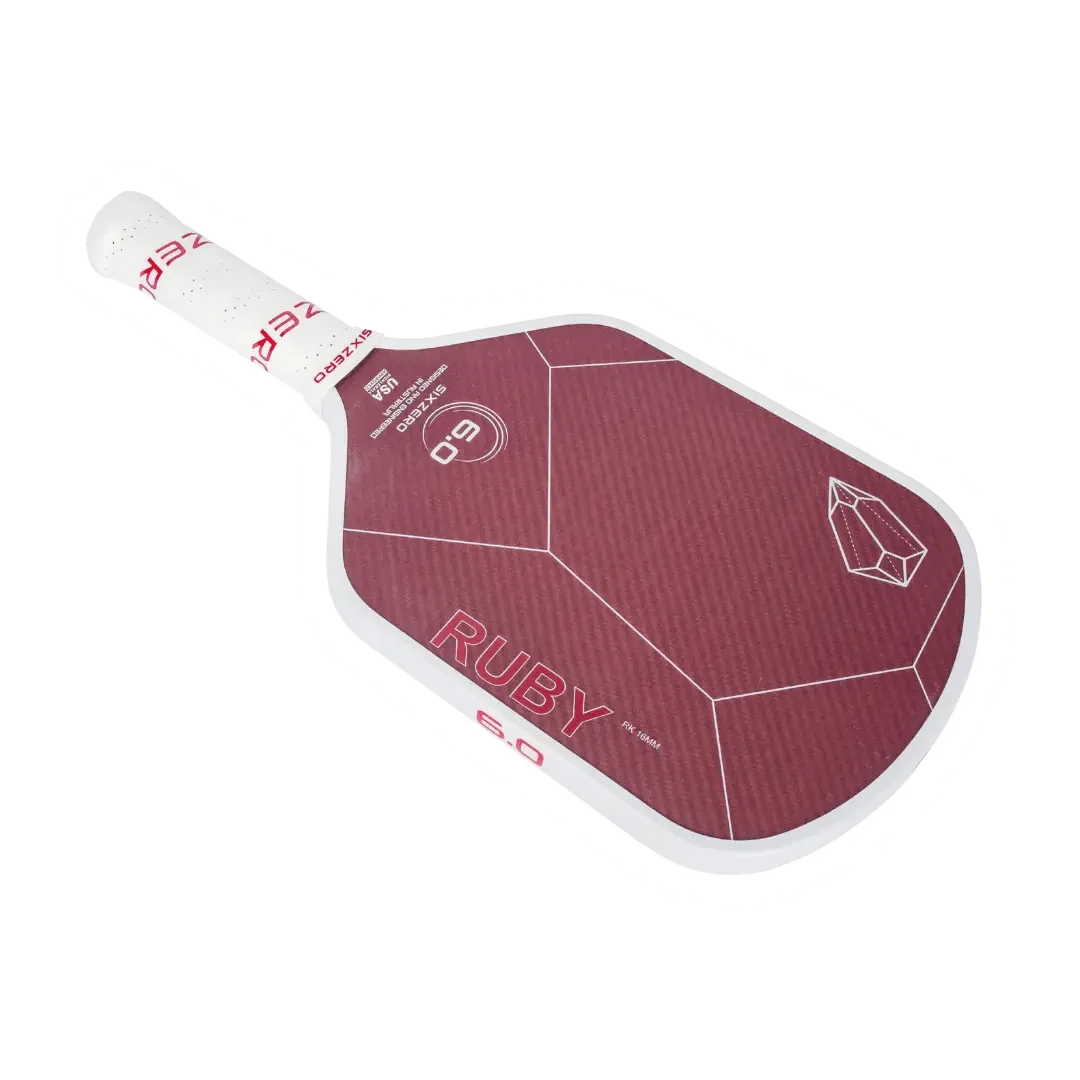 Six Zero Pickleball Paddles Six Zero Ruby 16mm Pickleball Paddle