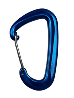 Top Rally Others Blue Aluminum 12kN Heavy Duty Snap Hook Carabiner Clips